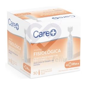 CarePlus Solución Fisiológica, 30 Monodosis 5ml