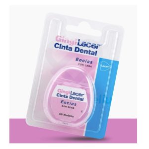 Lacer Gingilacer Cinta Dental con Cera, 50 m