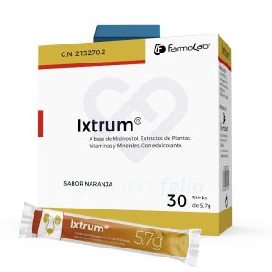 Ixtrum, 30 Sticks Sabor Naranja