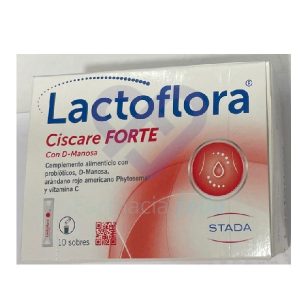 Lactoflora Ciscare FORTE con D-Manosa, 10 Sobres