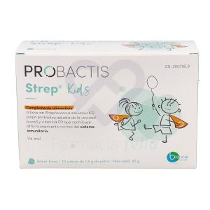 Probactis Strep Kids, 30 Sobres Fresa