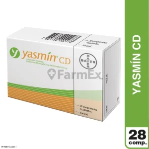 Yasmin CD x 28 comprimidos susc-1 de 2 meses